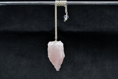 Raw Point Crystal Pendulums Assorted