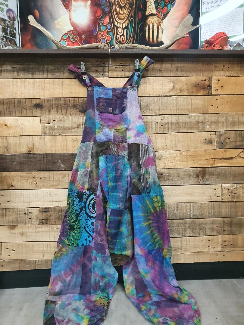 Overall - Tie-Dyed Patchwork