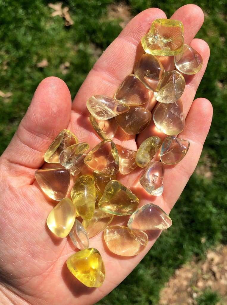 Tumble AAA - Quartz Lemon