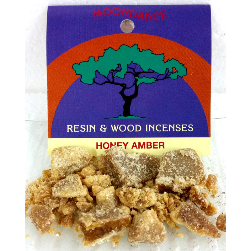 Resin & Wood Incenses - Honey Amber  5g