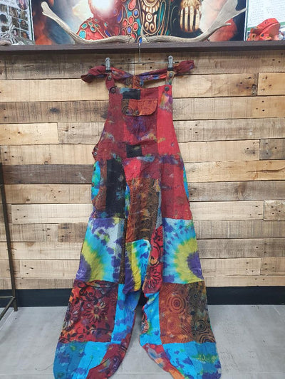 Overall - Tie-Dyed Patchwork