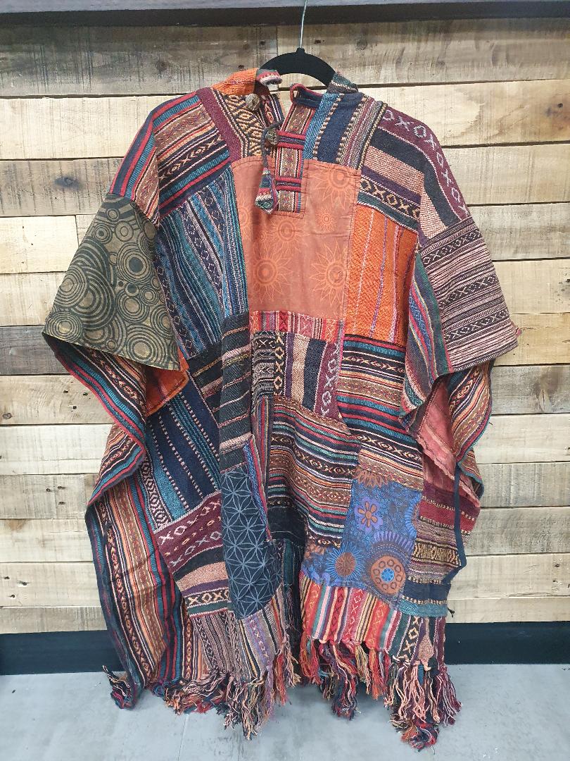 Poncho - Patchwork Square