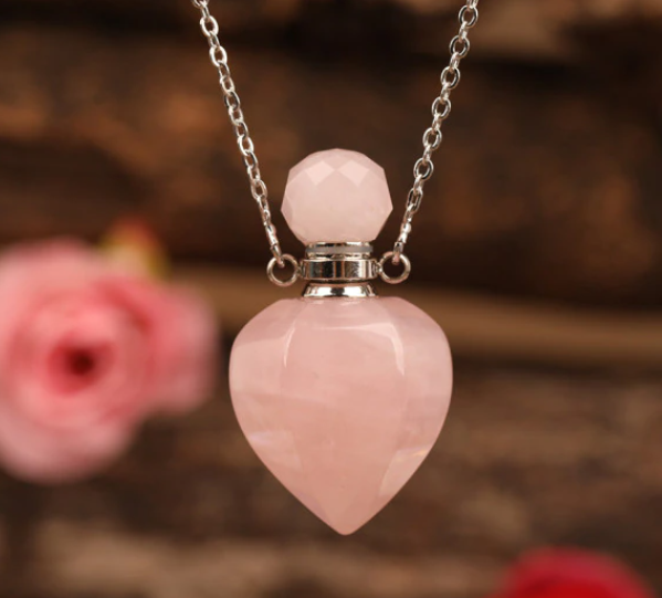 Mini Crystal Bottle Necklace Assorted