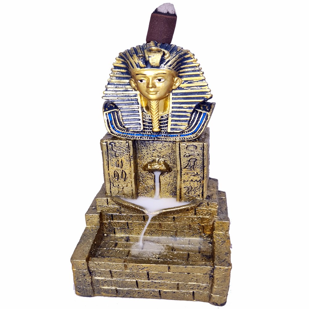 Back flow Burner Egyptian Head