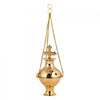 Brass Incense Burner - Cross