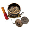 Singing bowl - Flower Of Life 10 Cm's With Cymbals