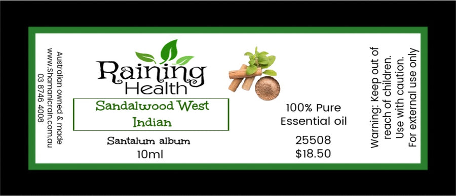 Essential Oil - Sandalwood West Indian