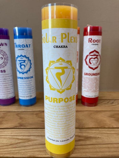 Colored Chakra Candle's