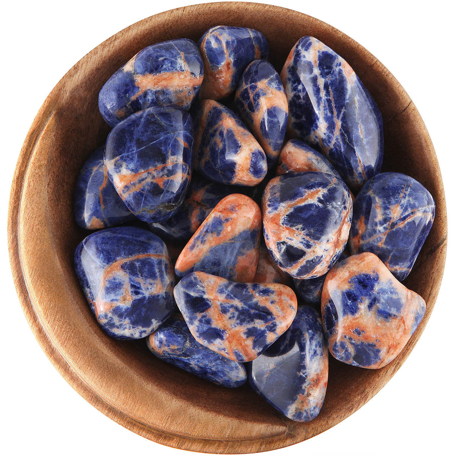 Tumbled - Sunset Sodalite