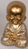 Lucky Gold Buddha Assorted 7cm