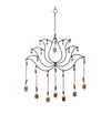 Wind Chime Lotus with Bells & Beads