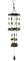 Chinese Bell & Coin Windchime 75 Cm