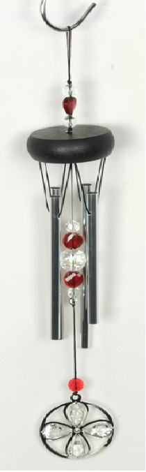 Beaded Suncatcher Windchime Assorted Colours