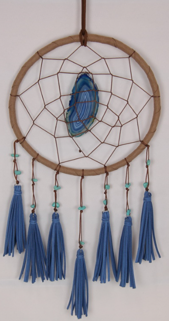 Agate Dream Catcher With Tassels