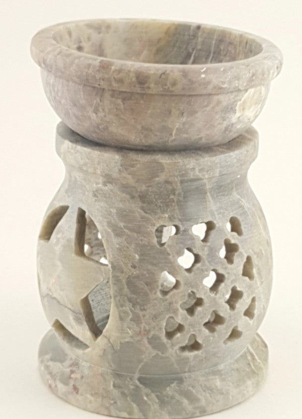 Carved Soapstone Oil Burners Assorted
