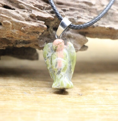 Crystal Mini Angel Necklace Assorted