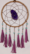 Agate Dream Catcher With Tassels