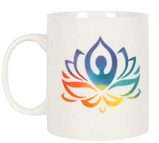 Yoga Lotus Ceramic Mug