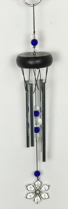 Beaded Suncatcher Windchime Assorted Colours