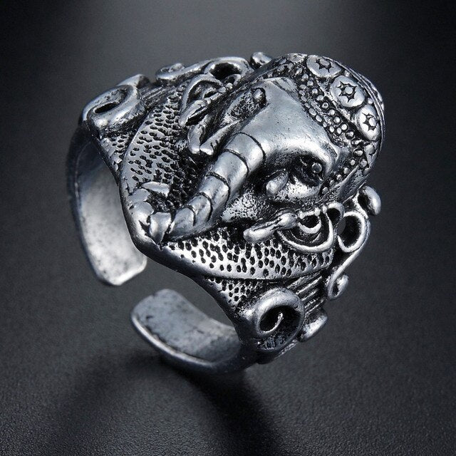 Ganesh ring silver new arrivals