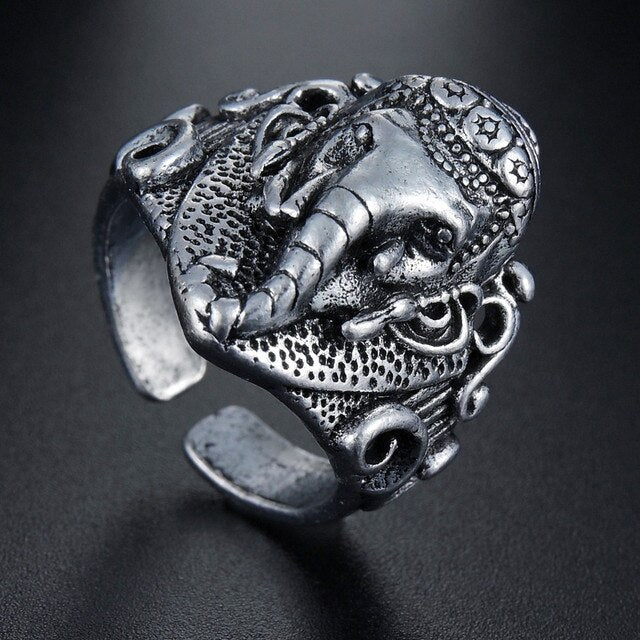 Ganesh Silver Ring