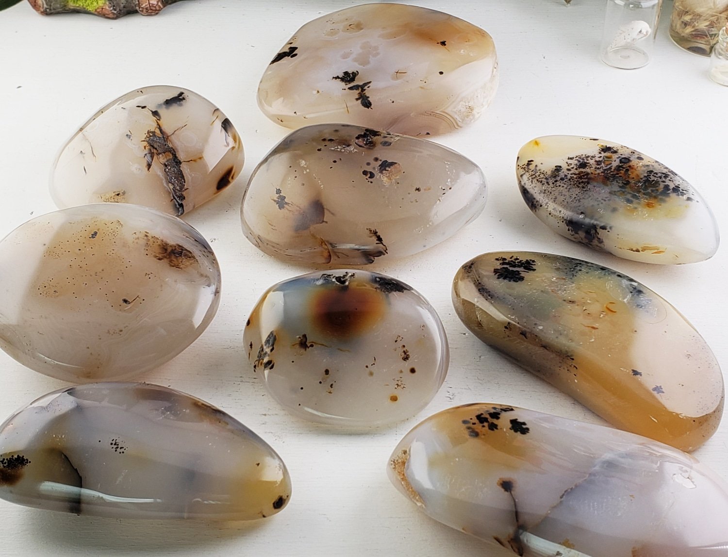 Tumble AAA - Agate Dendritic