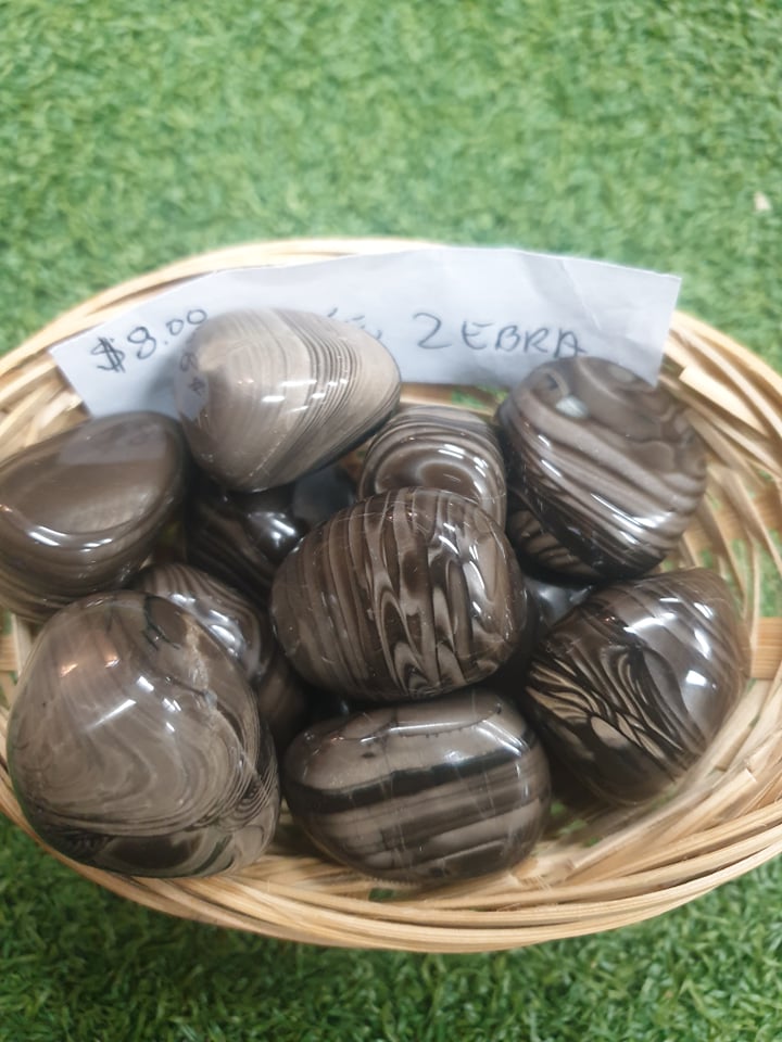 Tumble AAA - Agate Zebra