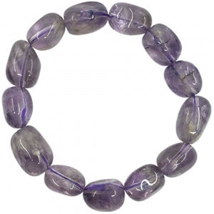 BRACELET - NUGGETS LIGHT AMETHYST