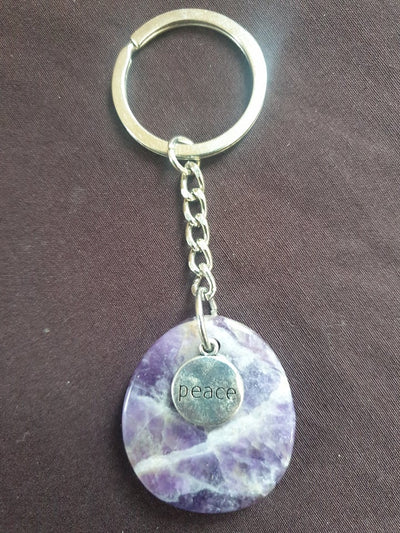 Assorted Crystal Energy Key Rings