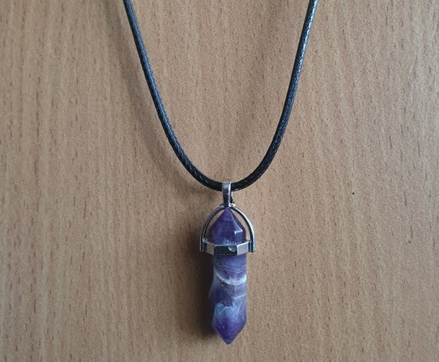 Necklace - Amethyst Point