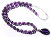 Necklace - Beaded Amethyst