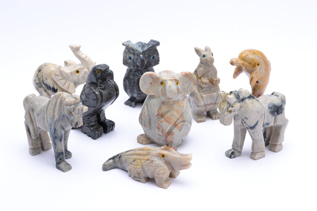 Assorted Crystal Animals