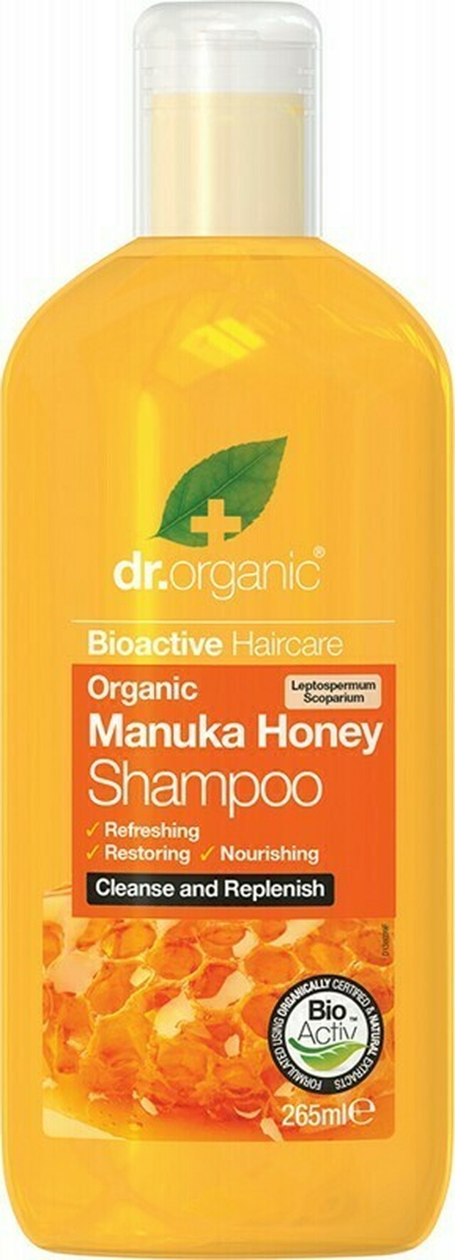 DR ORGANIC Shampoo Organic Manuka Honey 265ml