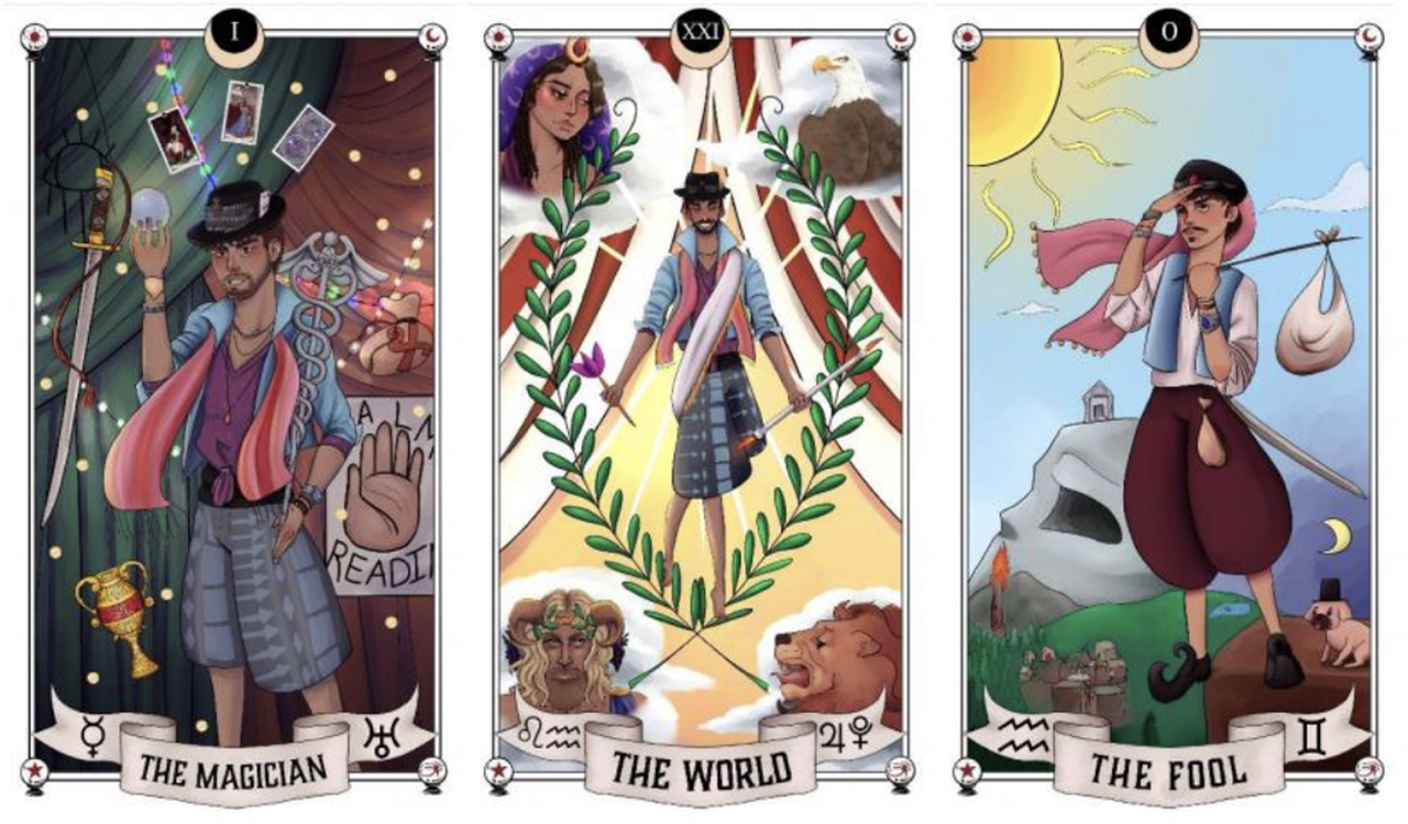 AUSET GYPSY TAROT - PIERRI, JAMES JACOB & STOTSENBURGH, REBECCA & SCOT