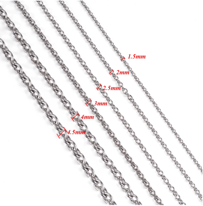 Stainless steel neck chain deals