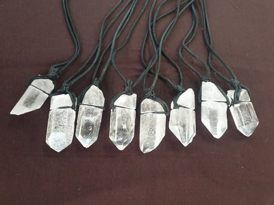 Raw Crystal Necklaces - Assorted