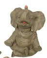 17CM CUTE YOGA ELEPHANT ASSORTED