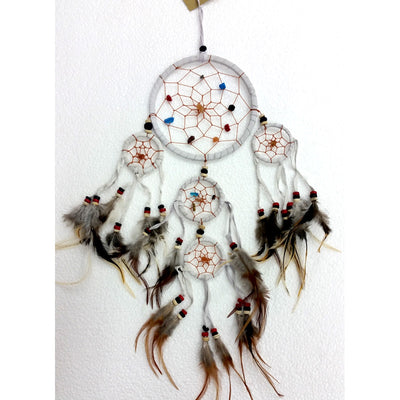 Dream Catcher LEATHER CRYSTALS Small