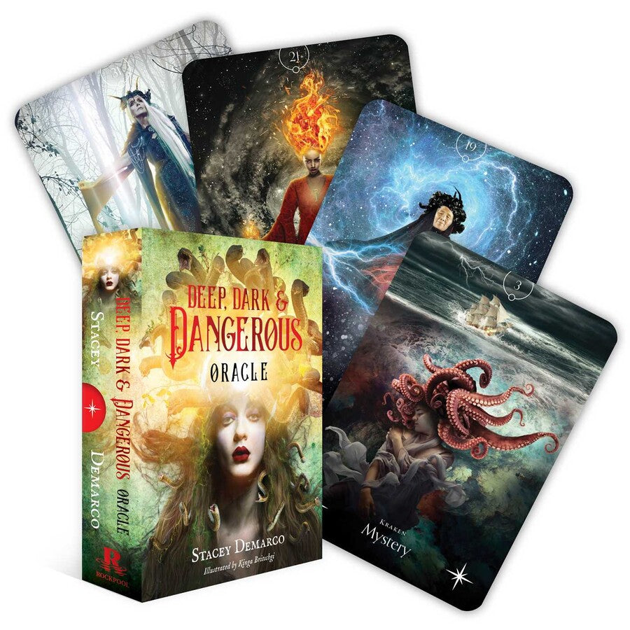 Deep Dark & Dangerous The Oracle of the Beautiful Darkness By Stacey Demarco Illustrated by Kinga Britschgi