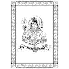 Cotton Altar Cloth Shiva 140*200
