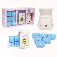 Ampliscent Ceramic Diffuser Wax Melt Gift Set Assorted