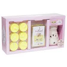 Ampliscent Ceramic Diffuser Wax Melt Gift Set Assorted
