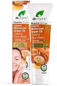 DR ORGANIC Moroccan Argan Oil Creamy Face Wash (150ml)