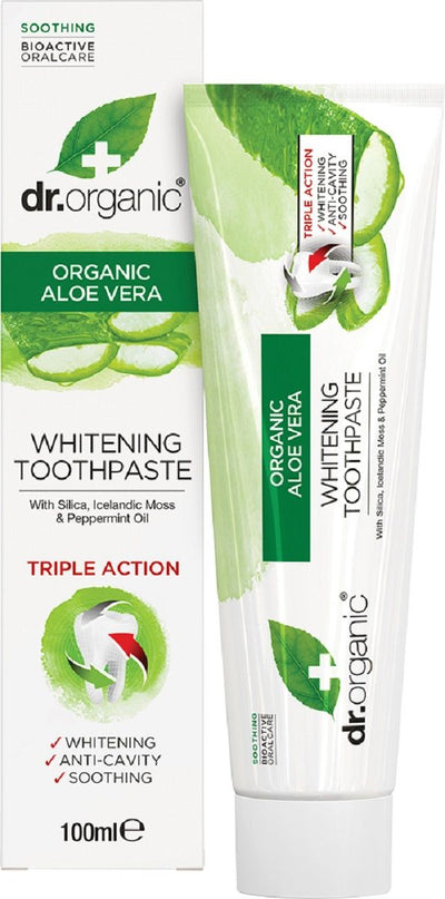 Dr Organics - Organic Aloe Vera Toothpaste Assorted Size
