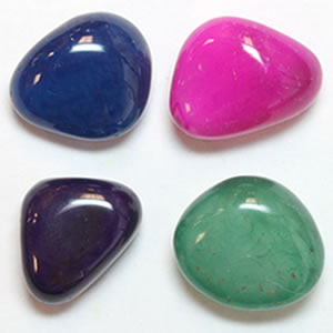 Tumble - Coloured Agate