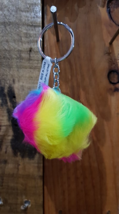 fluffyball-keyring