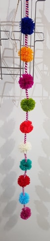 hanging pompom