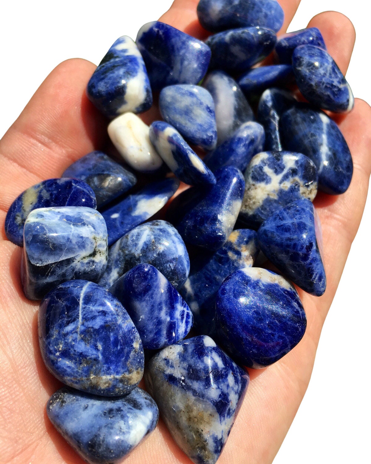 Tumble - Sodalite Blue