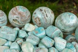 Tumble AAA - Blue Aragonite