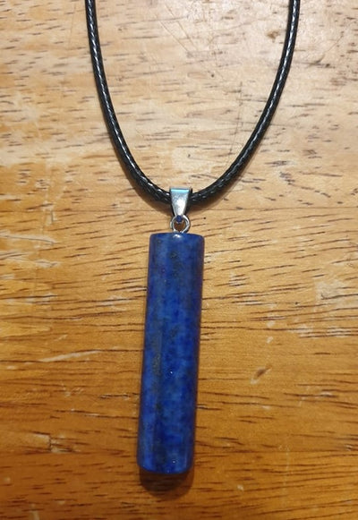 Necklace - Long Crystal Cylinder - Assorted